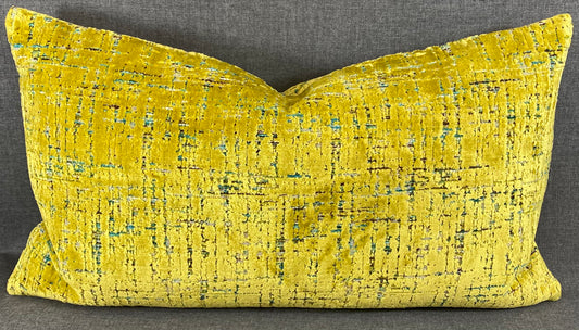 Luxury Lumbar Pillow 24" x 14" - Moonstruck Lumbar-Sulfur