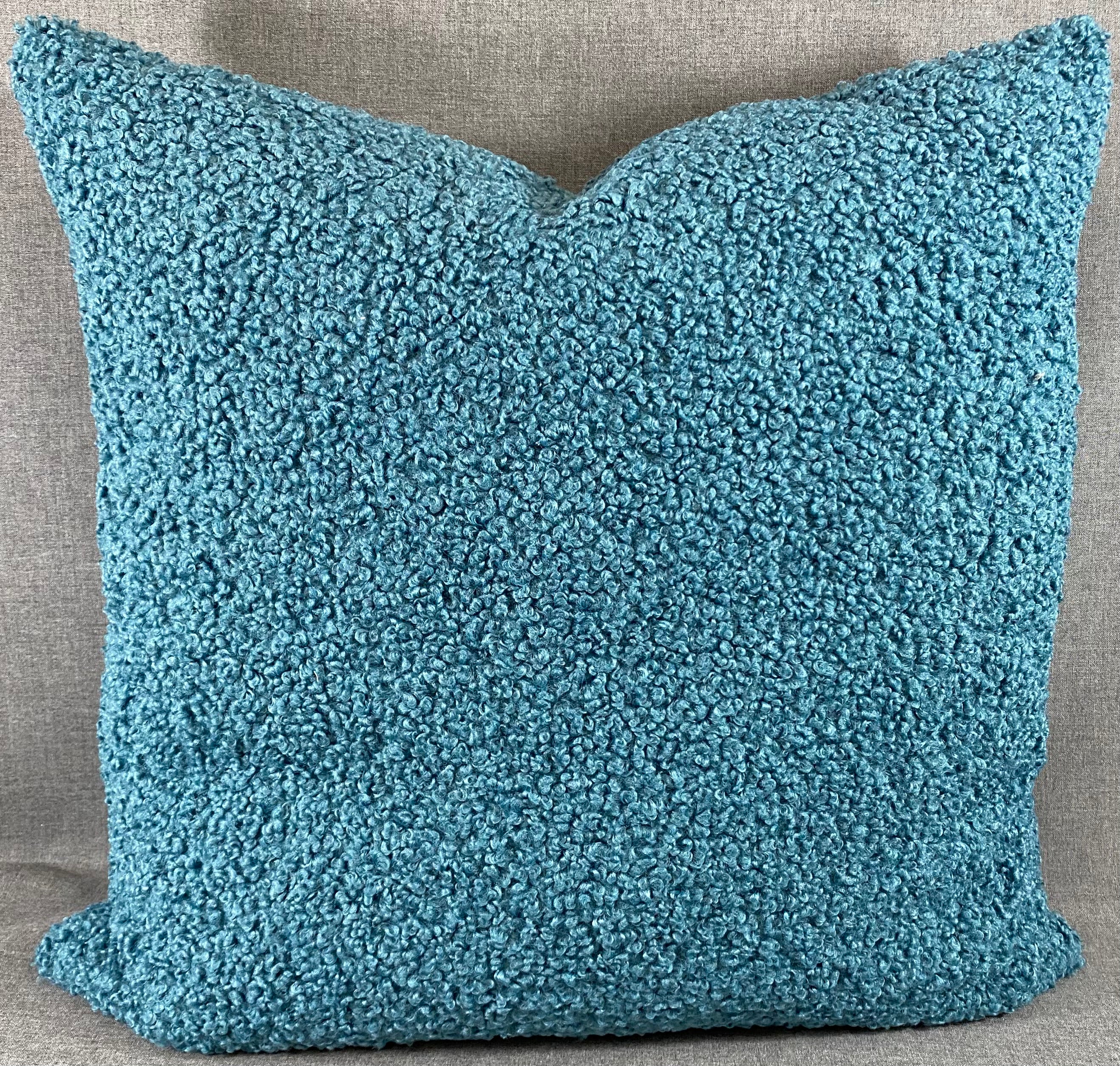 Luxury Pillow -  24" x 24" - Poodle Aegean