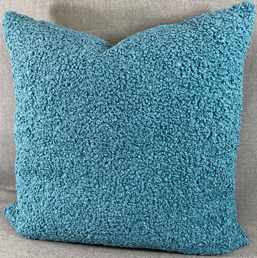 Luxury Pillow -  24" x 24" - Poodle Aegean