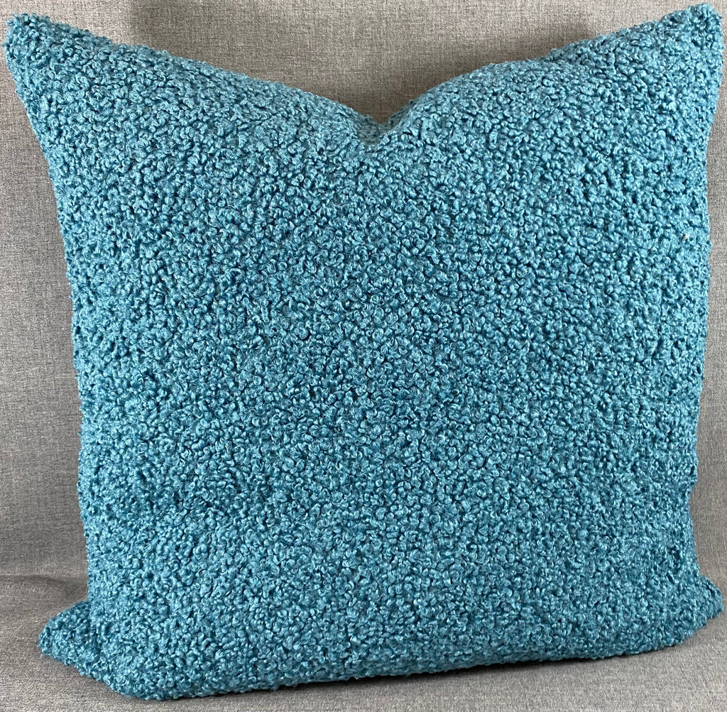 Luxury Pillow -  24" x 24" - Poodle Aegean