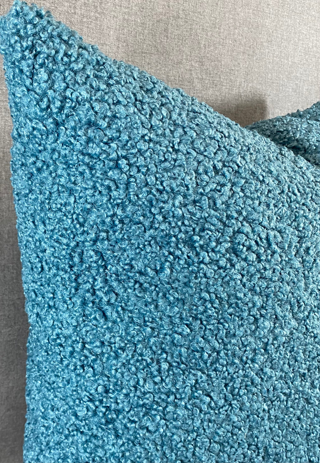 Luxury Pillow -  24" x 24" - Poodle Aegean