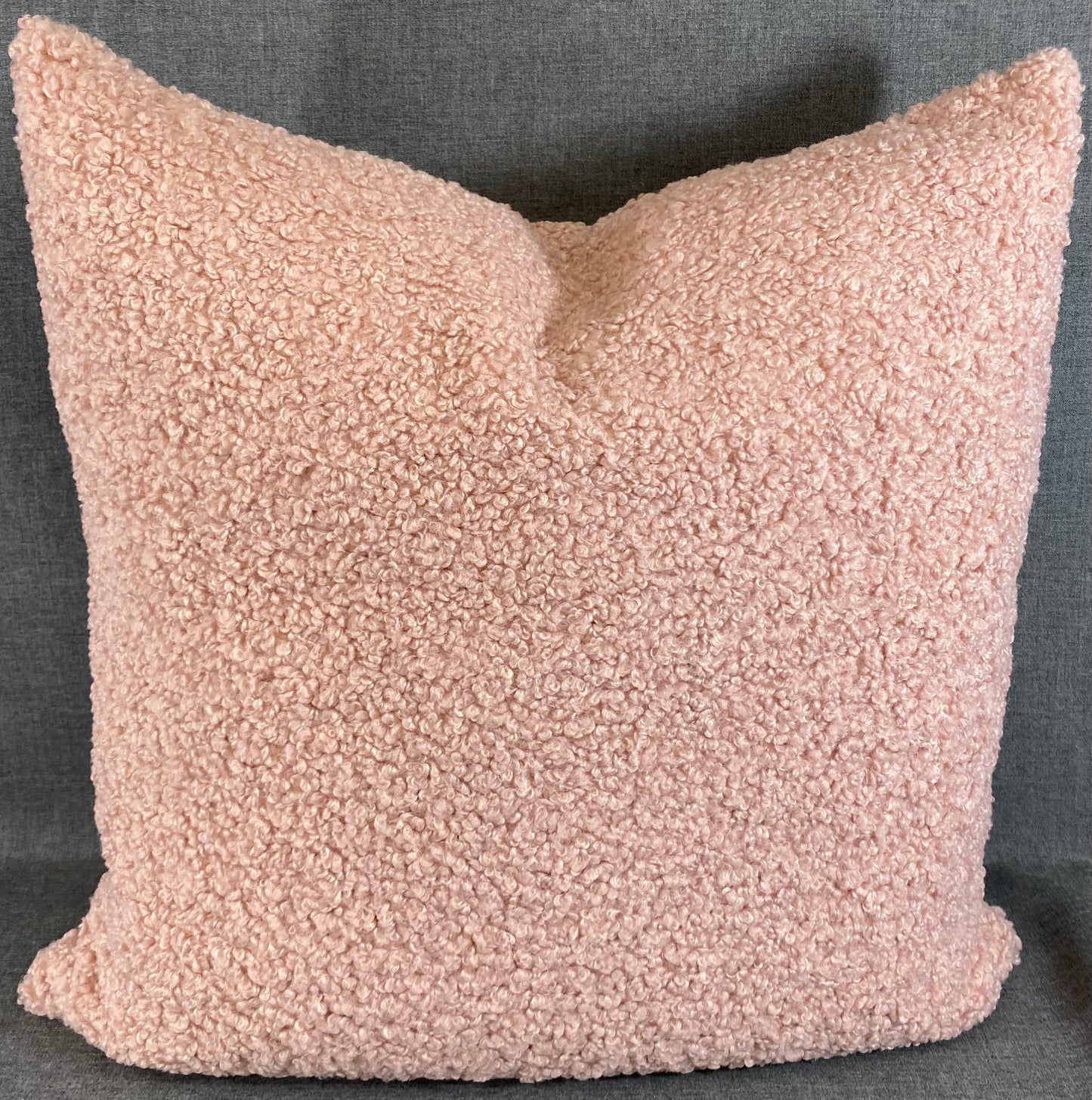 Luxury Pillow -  24" x 24" -  Poodle Blush