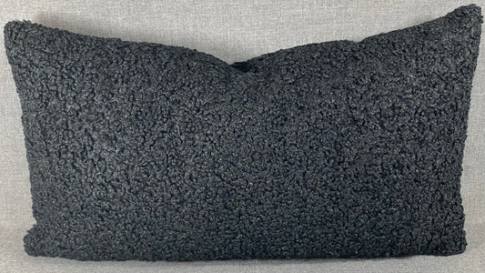 Luxury Lumbar Pillow - 24" x 14" - Poodle Jet