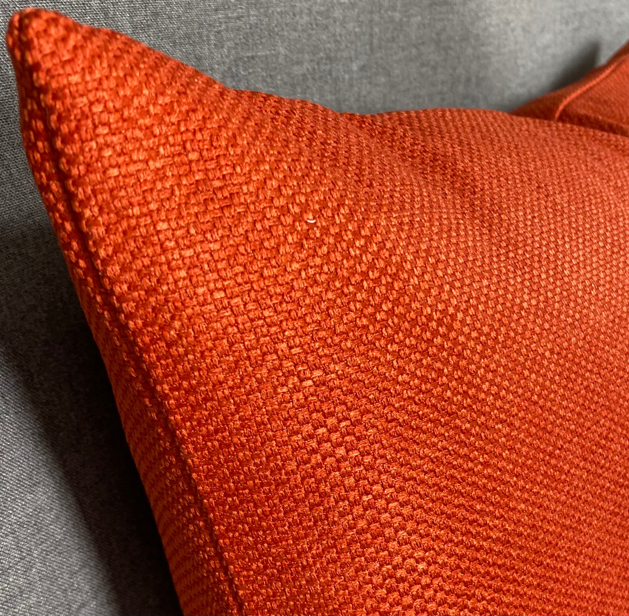 Luxury Lumbar Pillow - 24" x 14"- Tangerine Punch