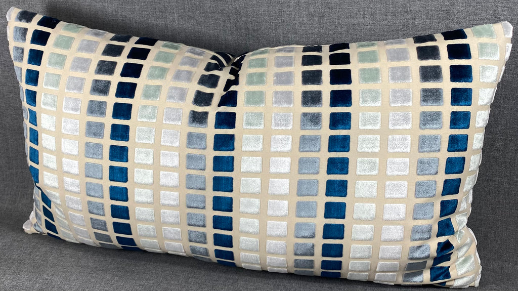 Luxury Lumbar Pillow - 24" x 14" - Tile Esque
