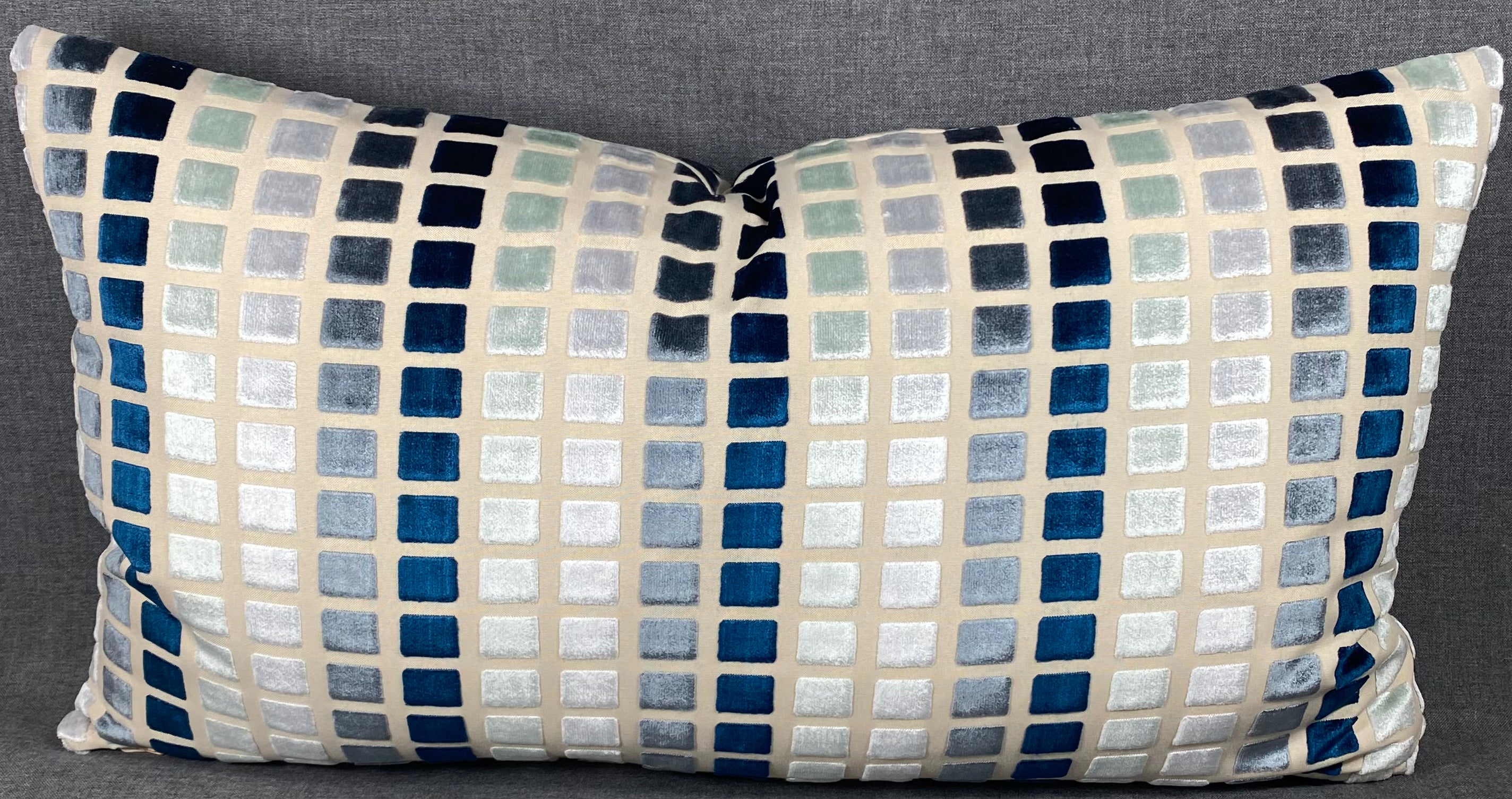 Luxury Lumbar Pillow - 24" x 14" - Tile Esque