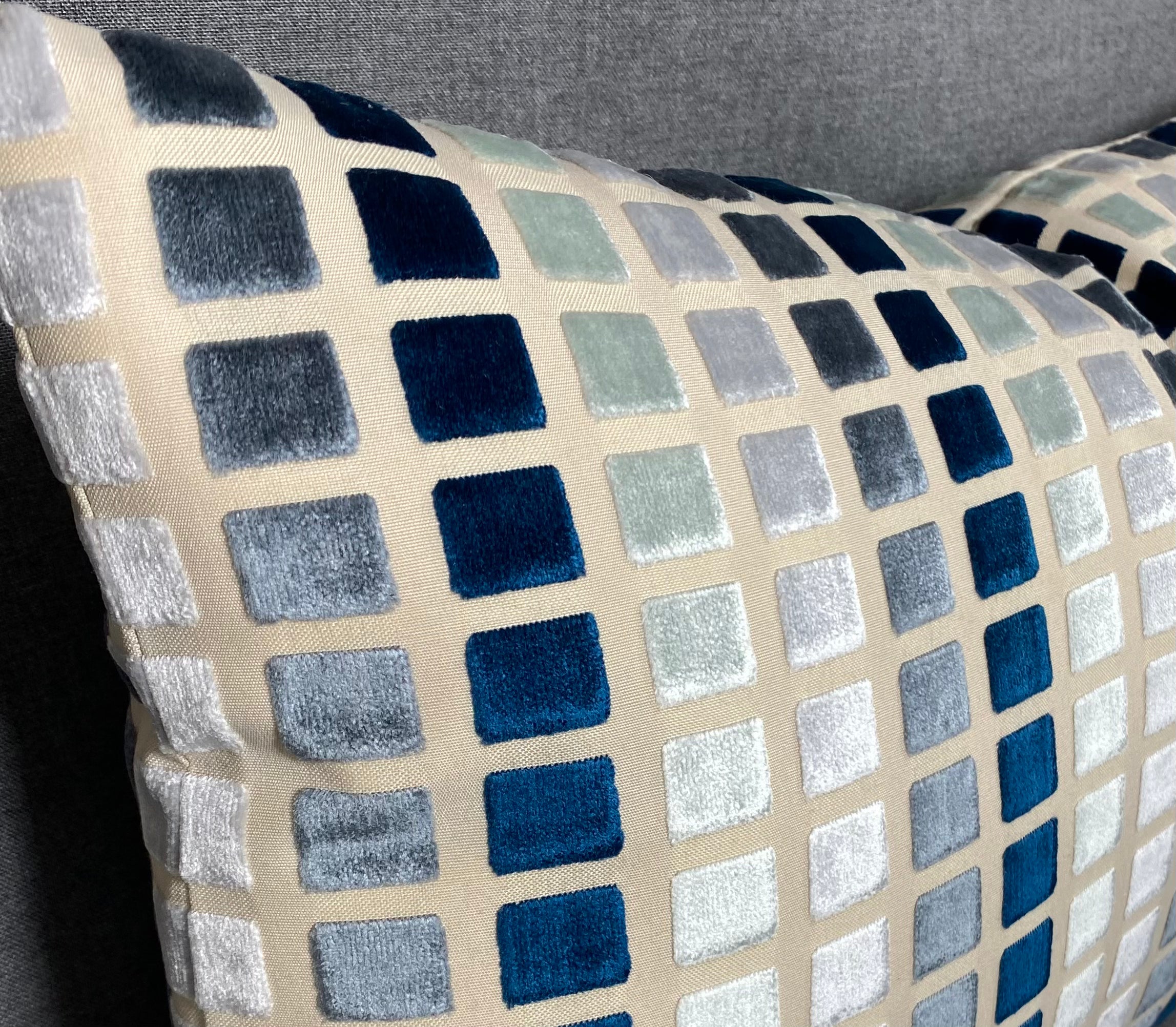 Luxury Lumbar Pillow - 24" x 14" - Tile Esque