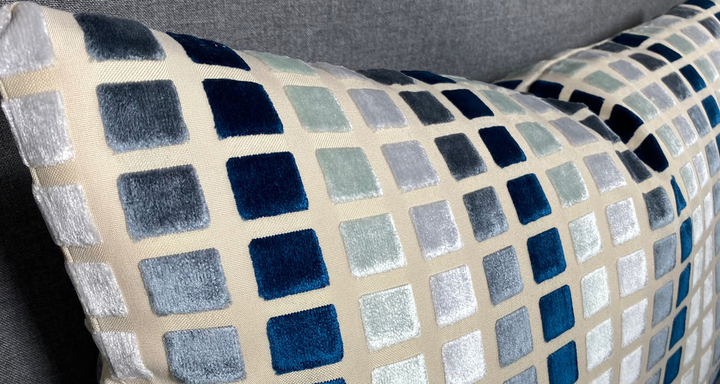 Luxury Lumbar Pillow - 24" x 14" - Tile Esque