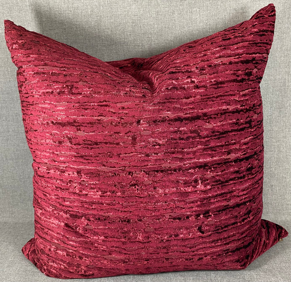 Luxury Pillow - 24" x 24"- Wake Wine