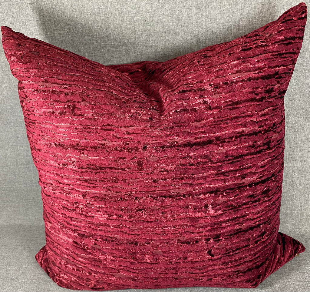 Luxury Pillow - 24" x 24"- Wake Wine