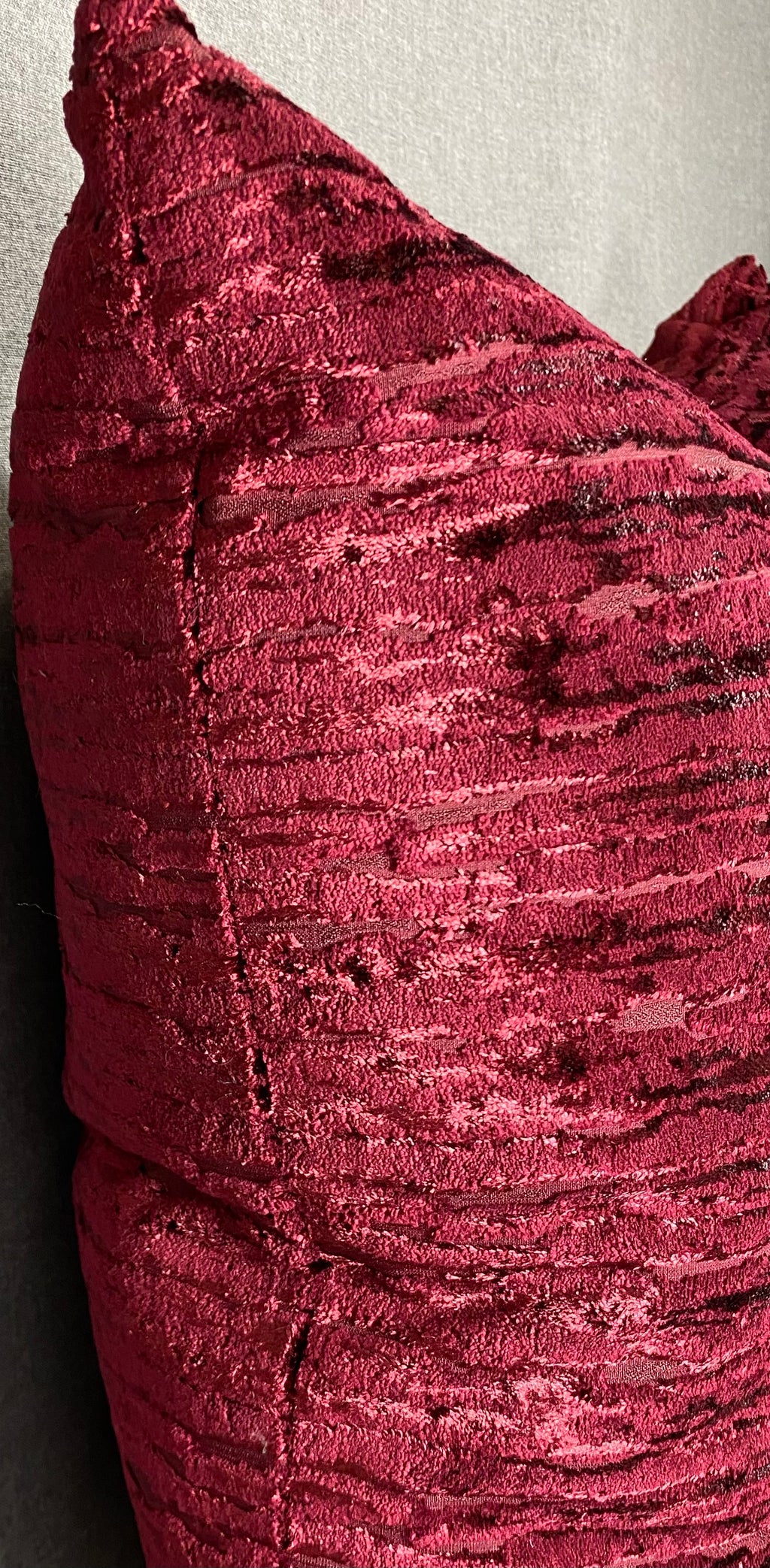 Luxury Pillow - 24" x 24"- Wake Wine