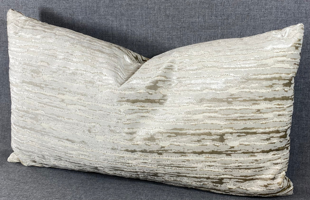 Luxury Lumbar Pillow – 24" × 14" – Wake Sand