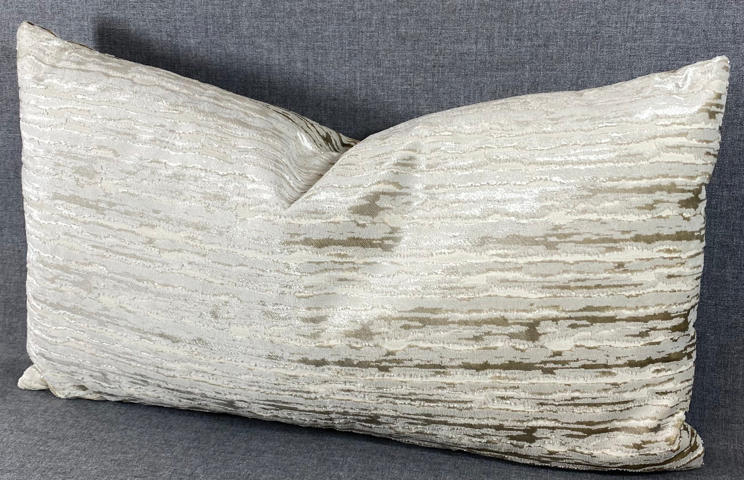 Luxury Lumbar Pillow – 24" × 14" – Wake Sand