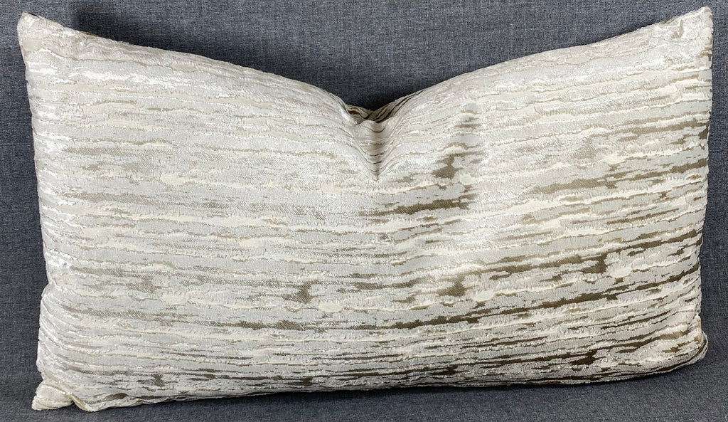 Luxury Lumbar Pillow – 24" × 14" – Wake Sand