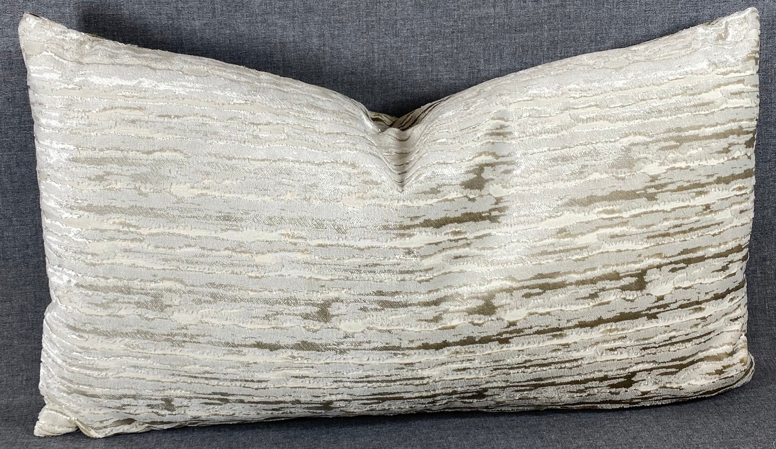Luxury Lumbar Pillow – 24" × 14" – Wake Sand