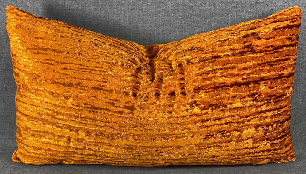 Luxury Lumbar Pillow – 24" × 14" – Wake Pumpkin