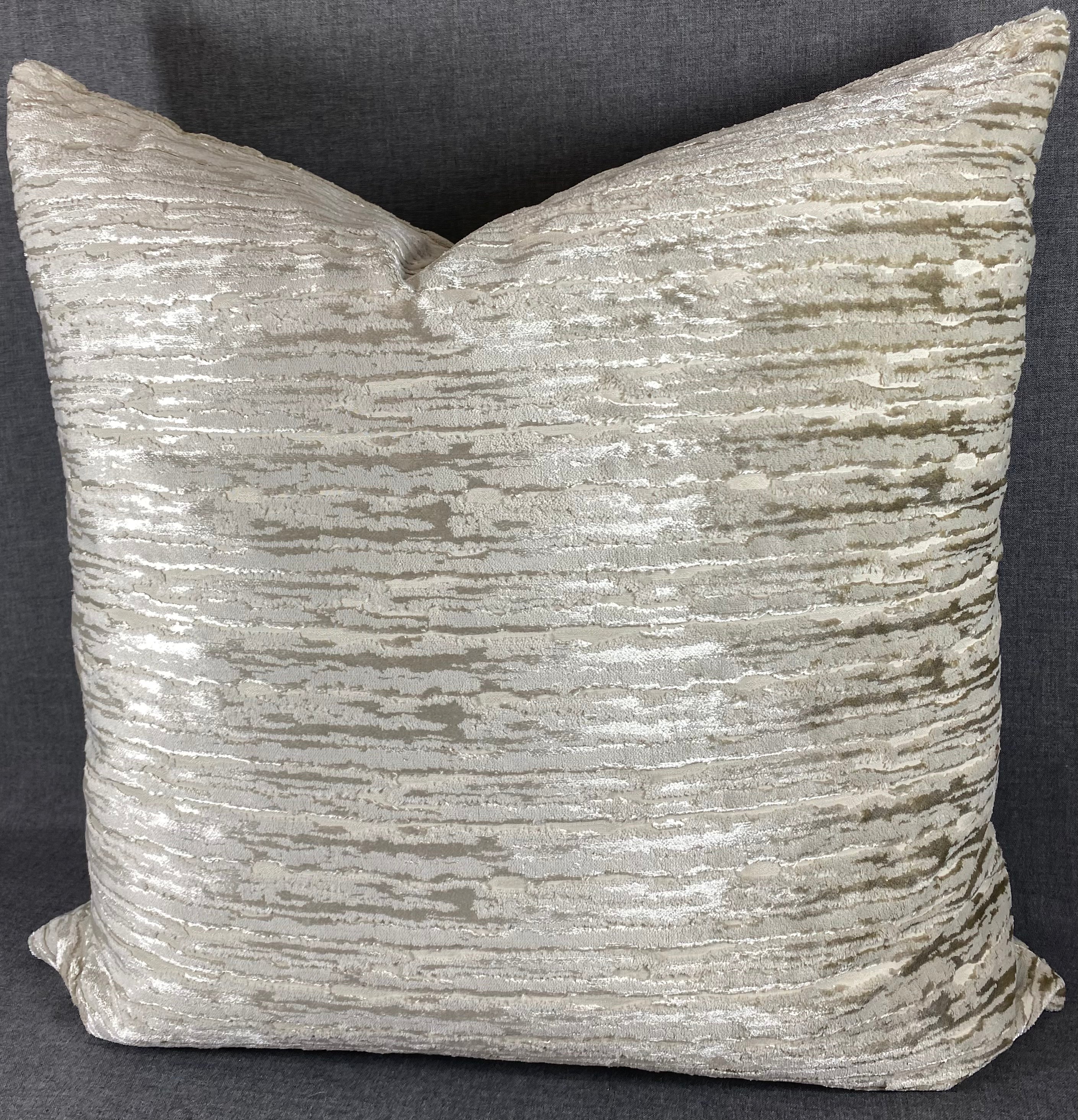 Luxury Pillow - 24" x 24"- Wake Sand