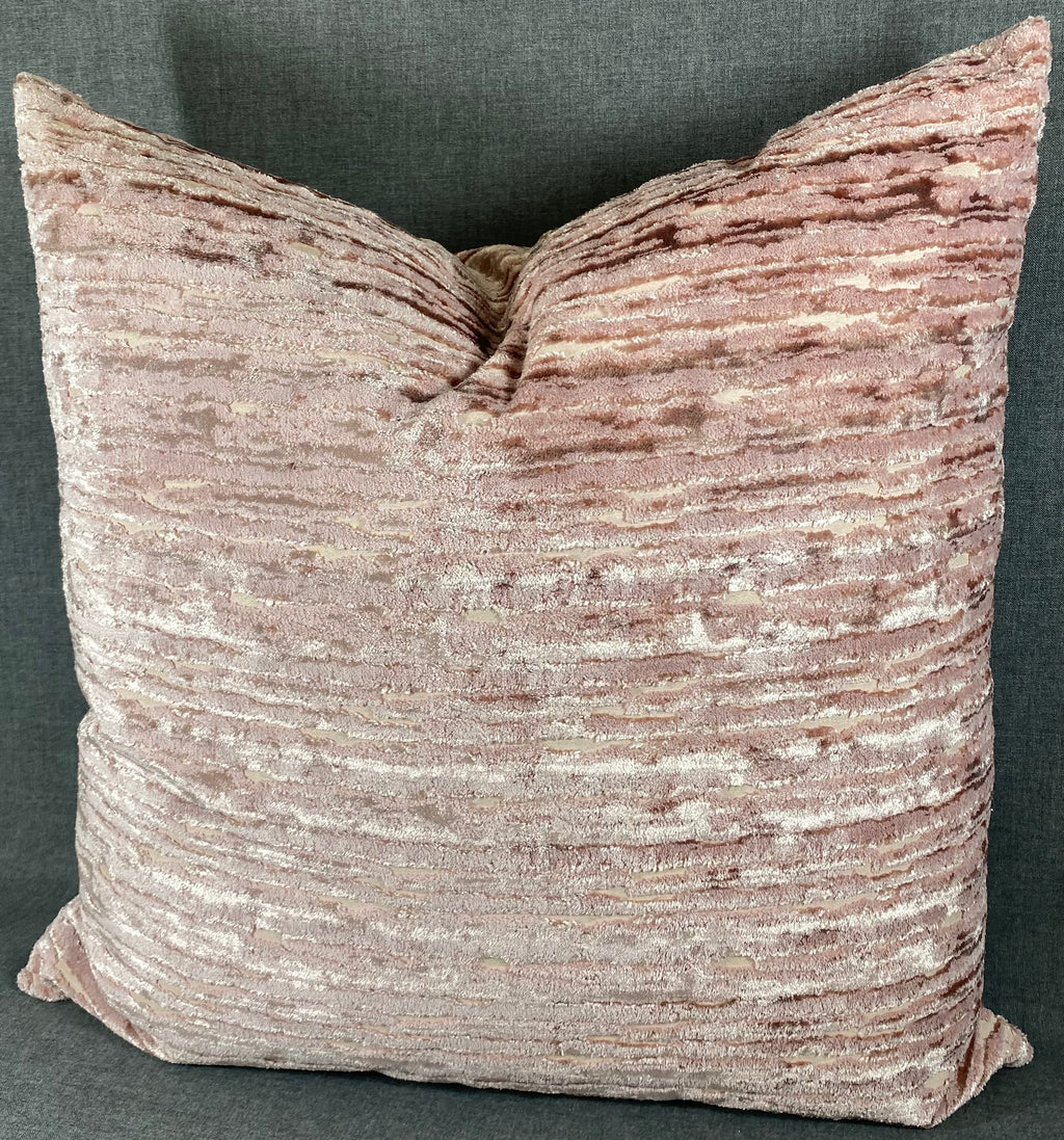 Luxury Pillow - 24" x 24"- Wake Blush