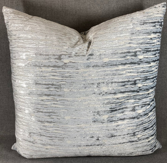 Luxury Pillow -  24" x 24" -  Wake Glacier