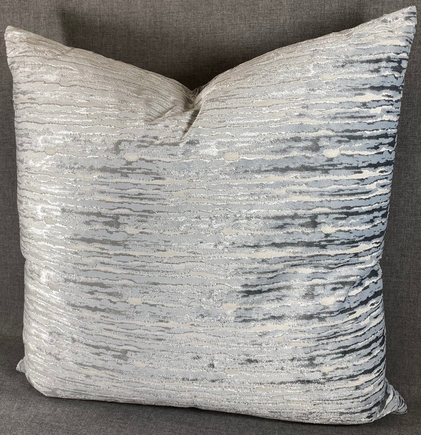 Luxury Pillow -  24" x 24" -  Wake Glacier