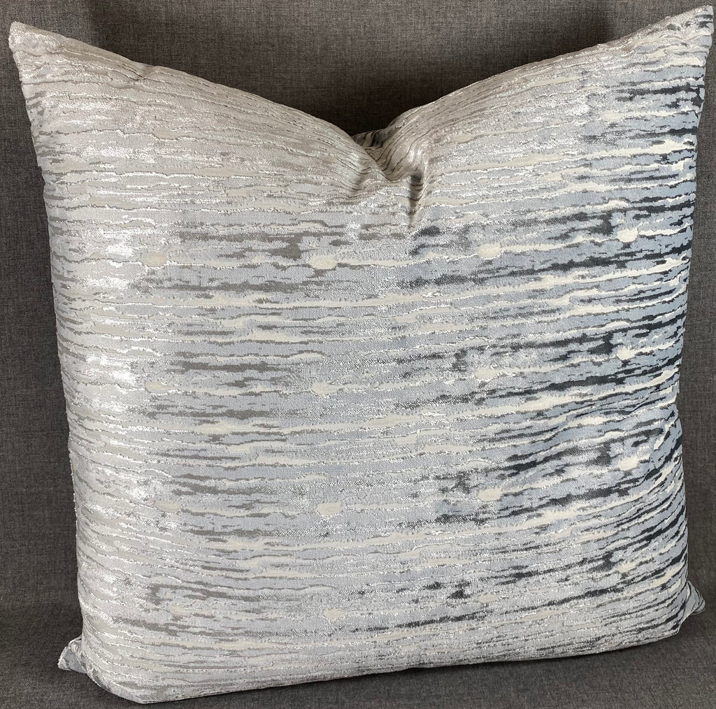Luxury Pillow - 24" x 24"-  Wake Glacier