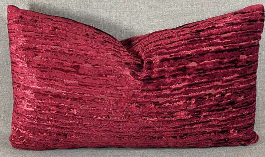 Luxury Lumbar Pillow - 24" x 14" -  Wake Wine
