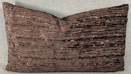 Luxury Lumbar Pillow - 24" x 14" - Wake Umber