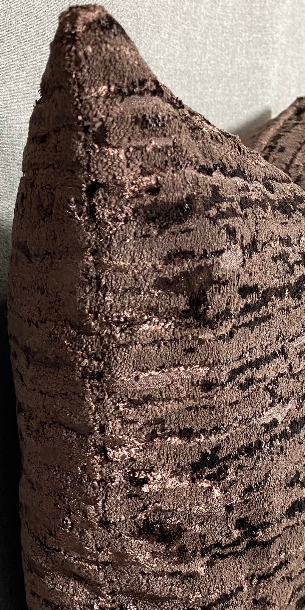 Luxury Lumbar Pillow – 24" × 14" – Wake Umber