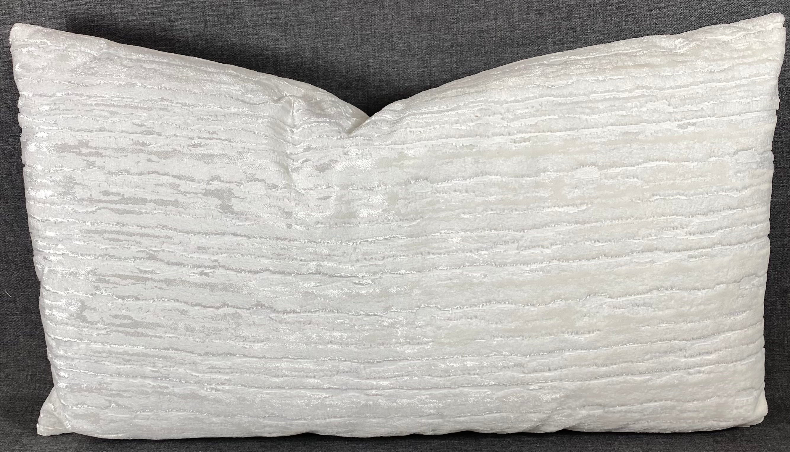 Luxury Lumbar Pillow - 24" x 14"-  Wake Coconut