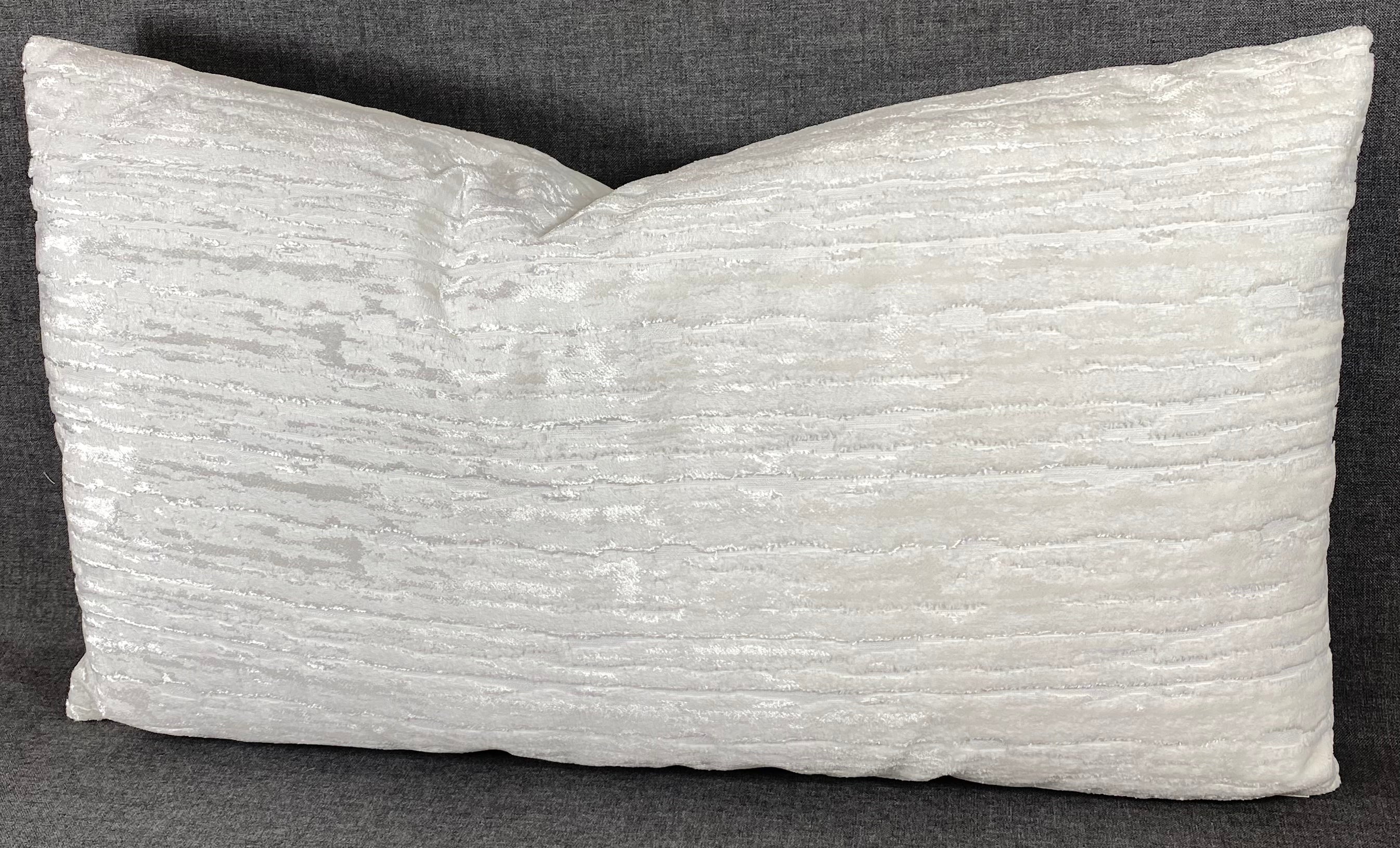 Luxury Lumbar Pillow - 24" x 14"-  Wake Coconut