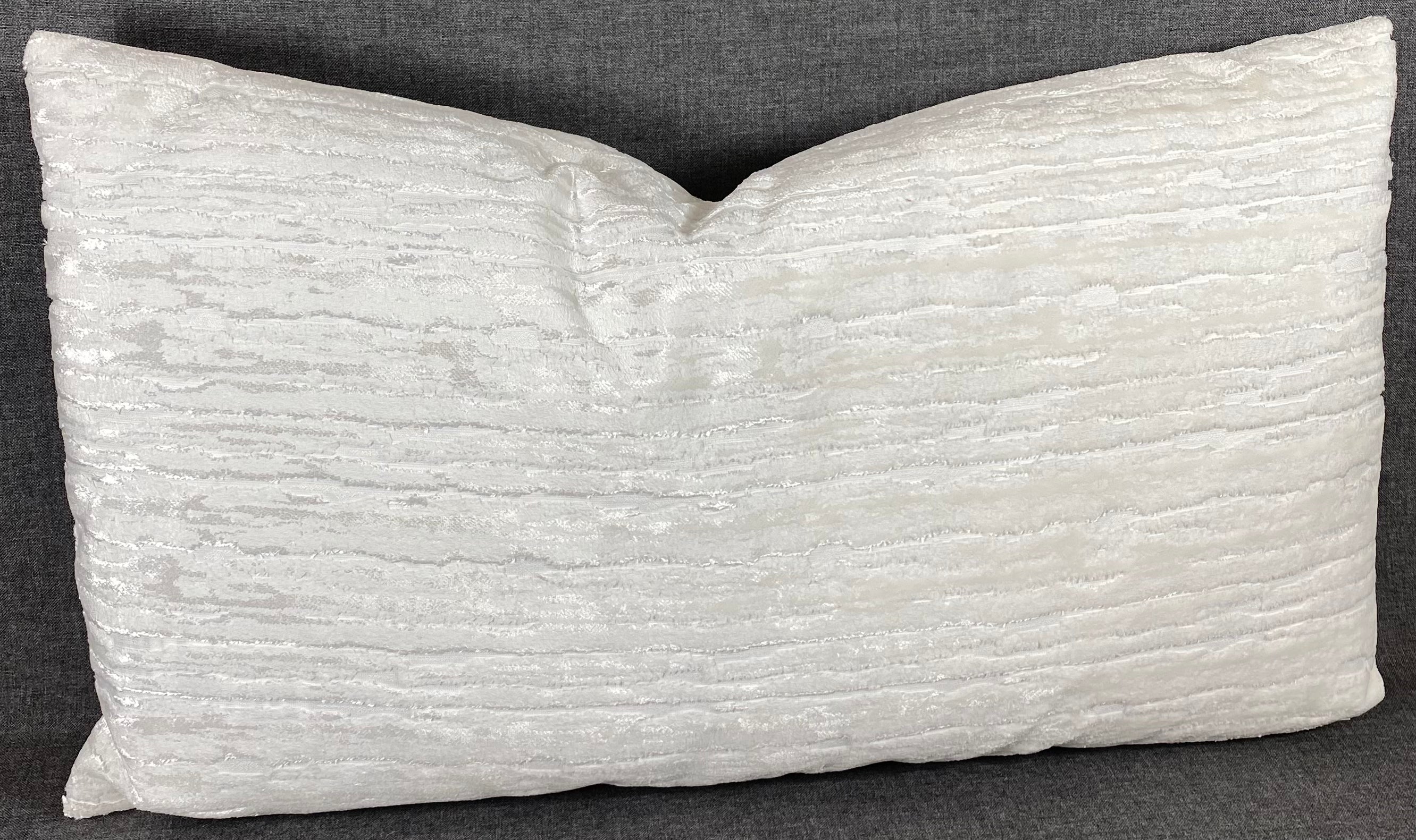 Luxury Lumbar Pillow - 24" x 14"-  Wake Coconut