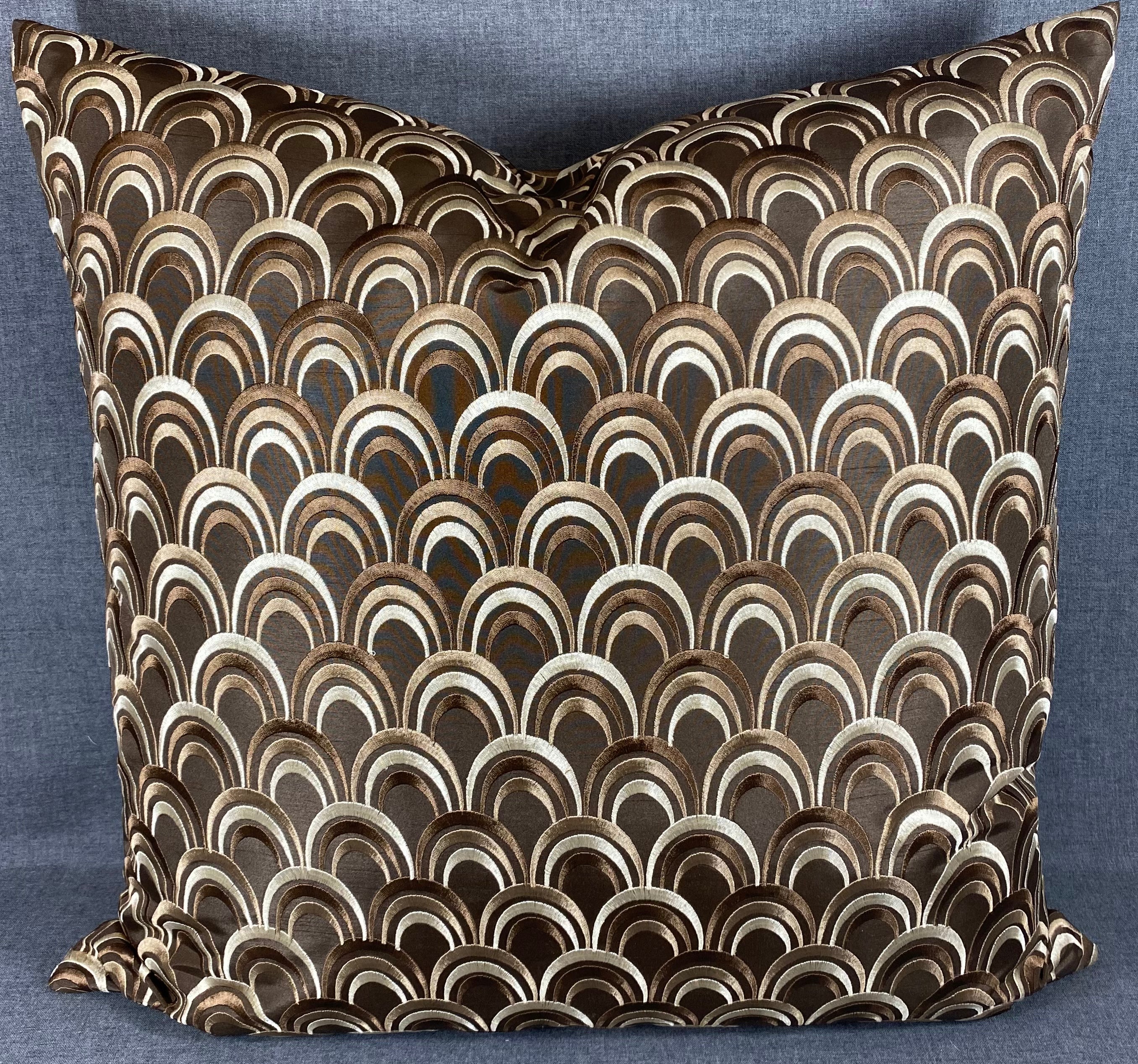 Luxury Pillow - 24" x 24" - Chocolate Delight