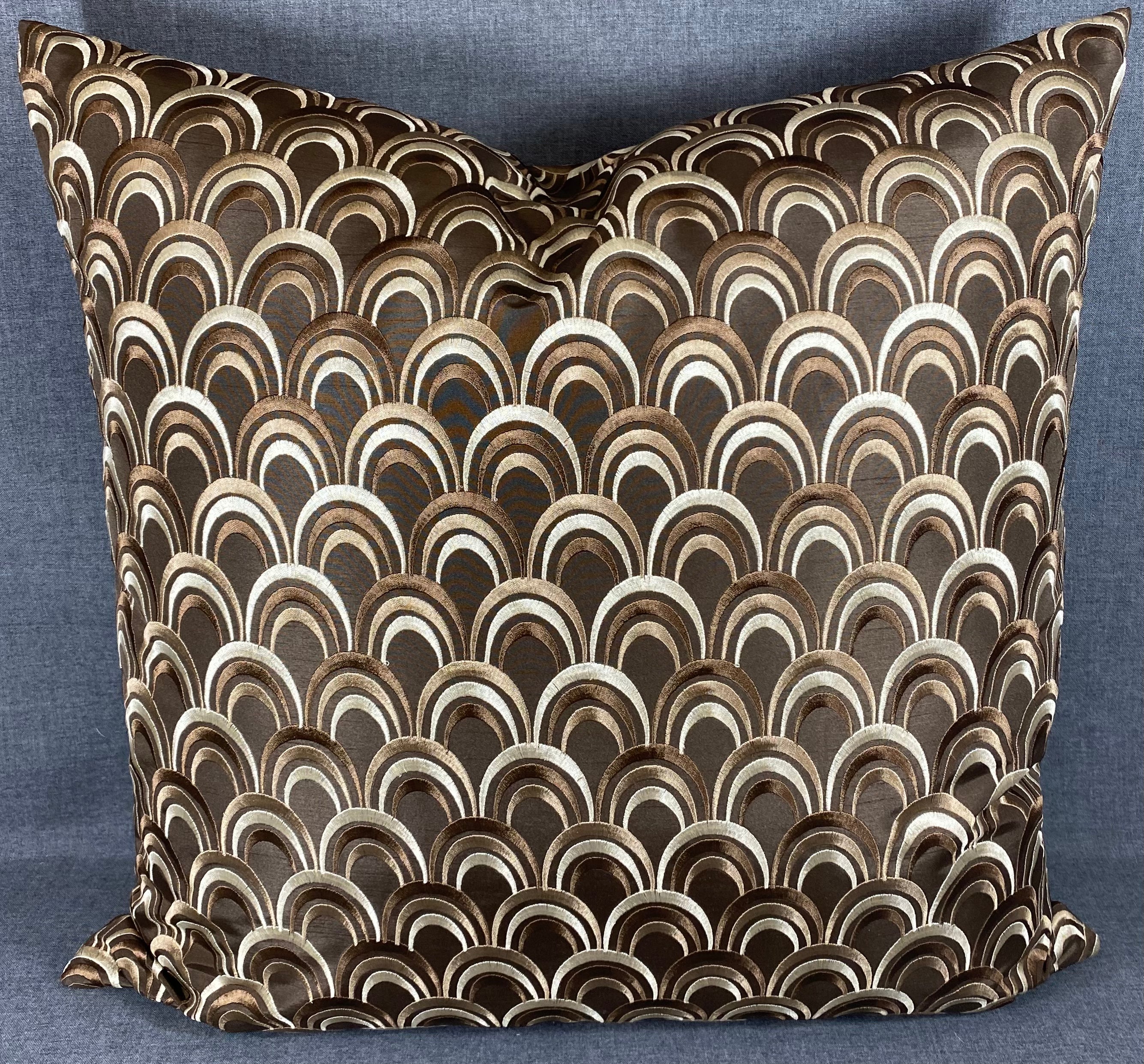 Luxury Pillow - 24" x 24" - Chocolate Delight