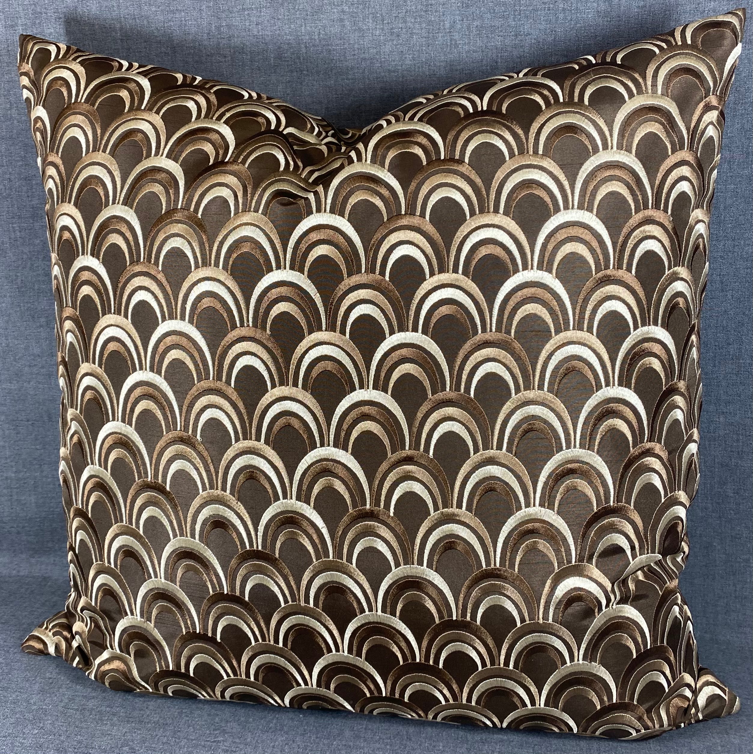 Luxury Pillow - 24" x 24" - Chocolate Delight