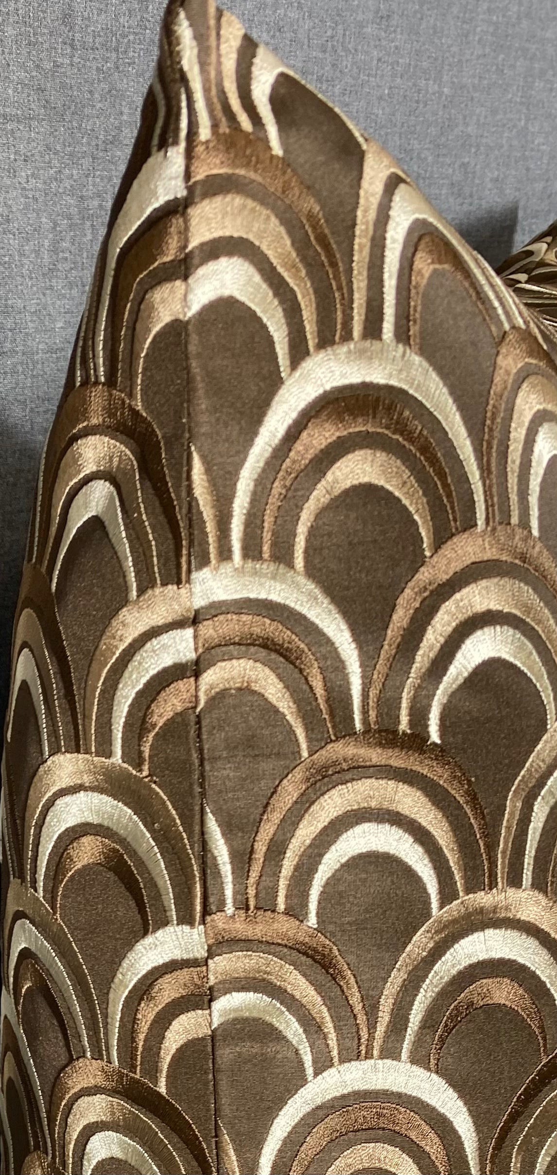 Luxury Pillow - 24" x 24" - Chocolate Delight