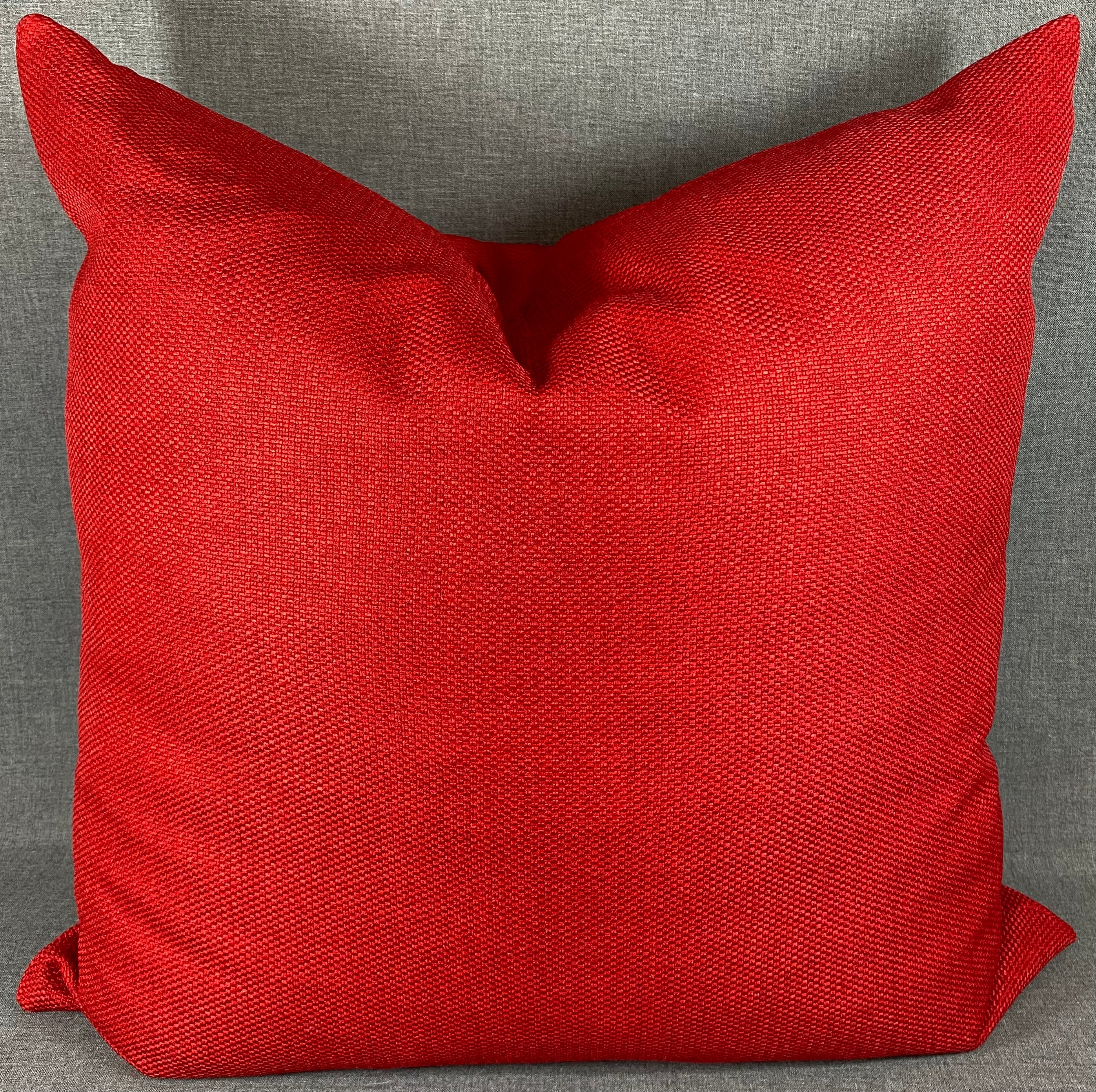Luxury Pillow - 24" x 24"- Aristocrat Scarlet