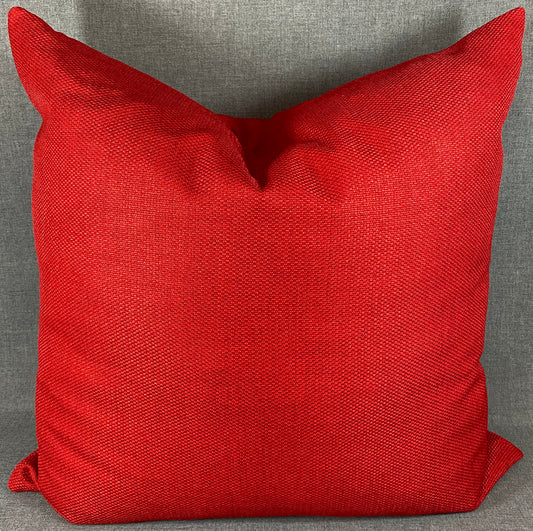 Luxury Pillow -  24" x 24" - Aristocrat Scarlet