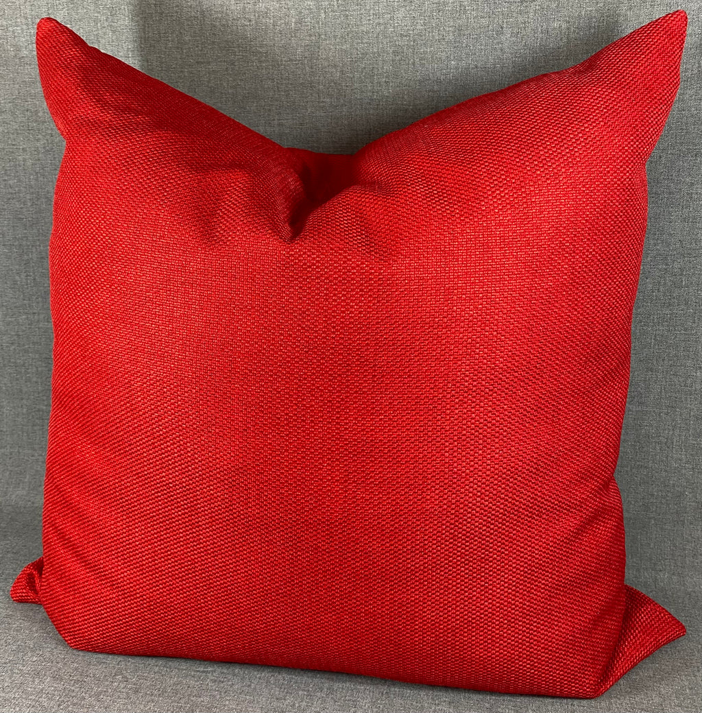 Luxury Pillow - 24" x 24"- Aristocrat Scarlet