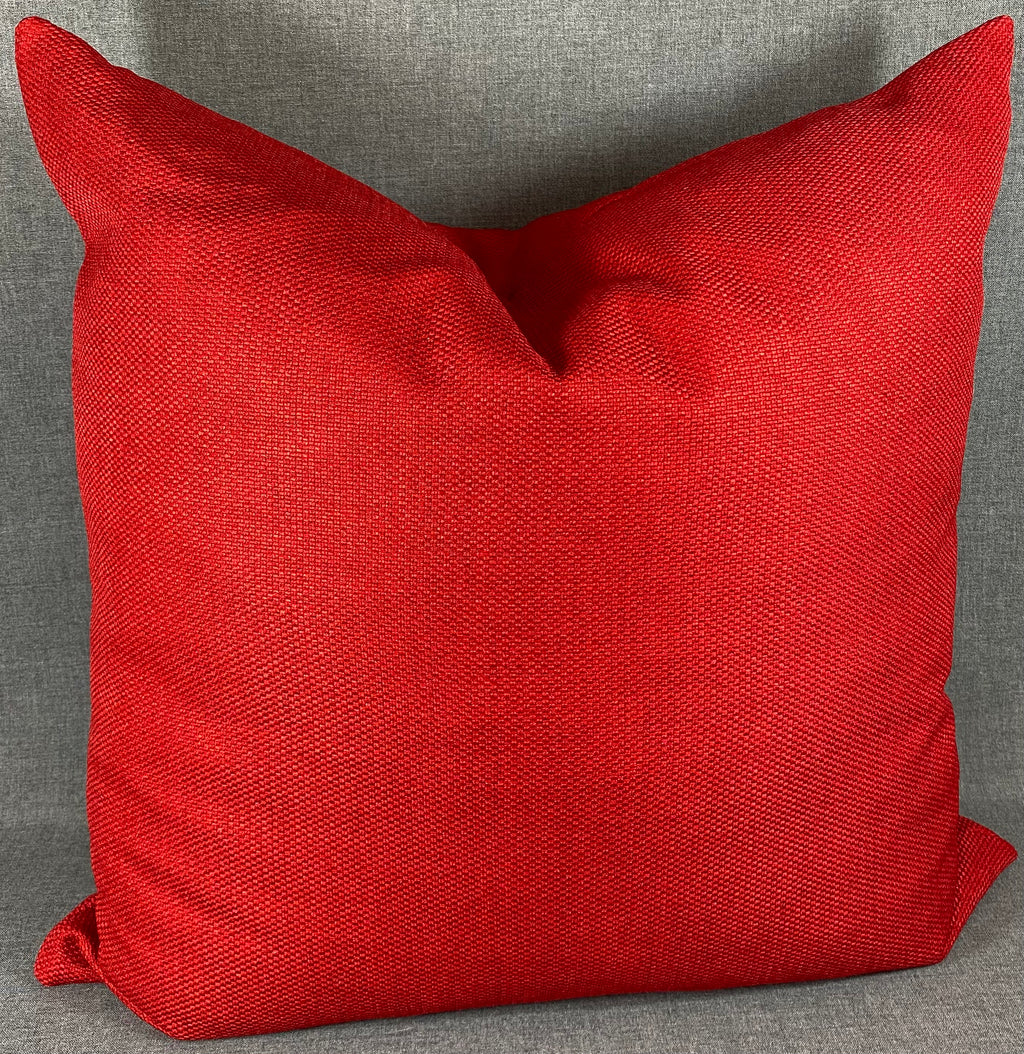 Luxury Pillow - 24" x 24"- Aristocrat Scarlet