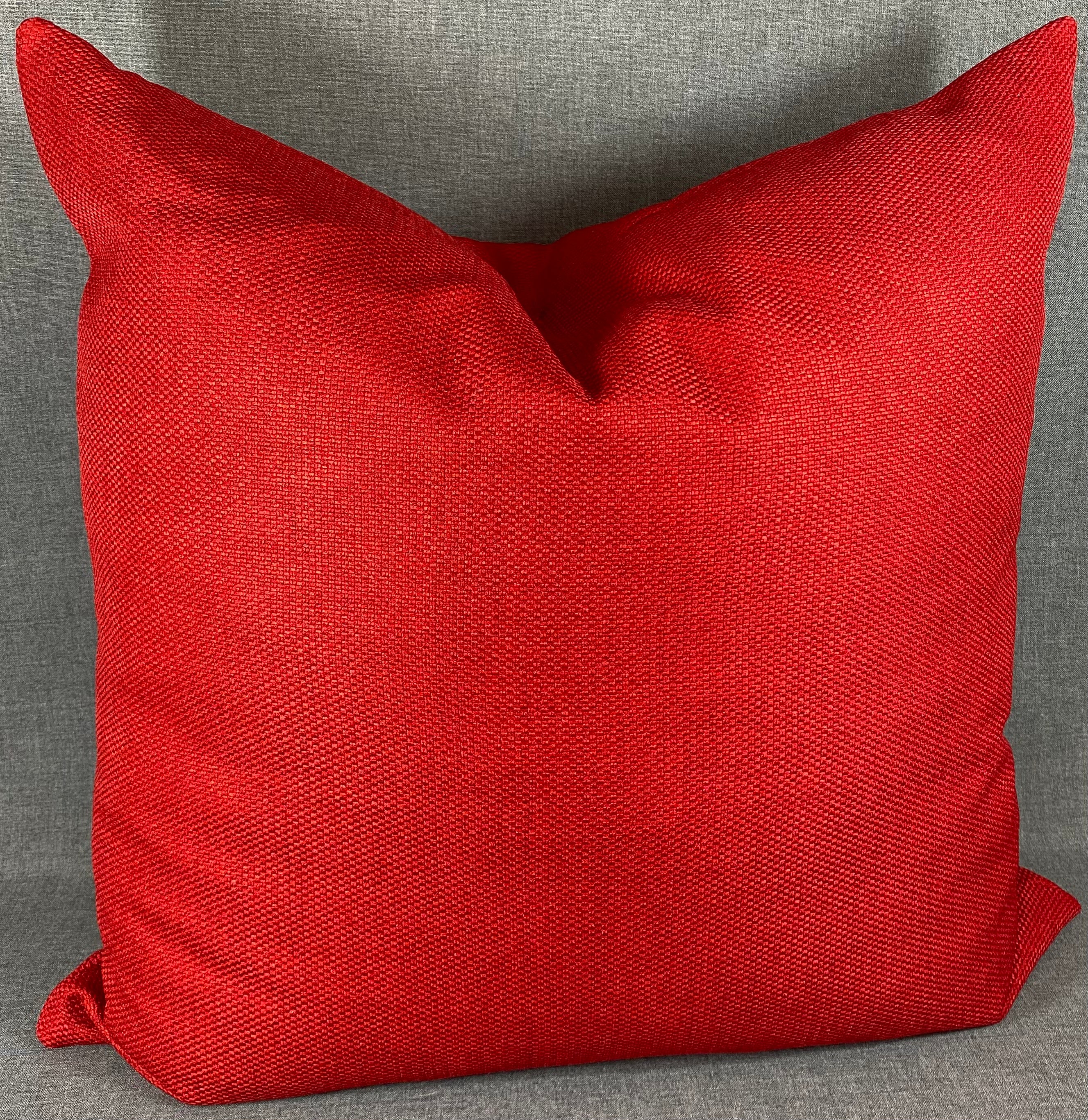 Luxury Pillow - 24" x 24"- Aristocrat Scarlet