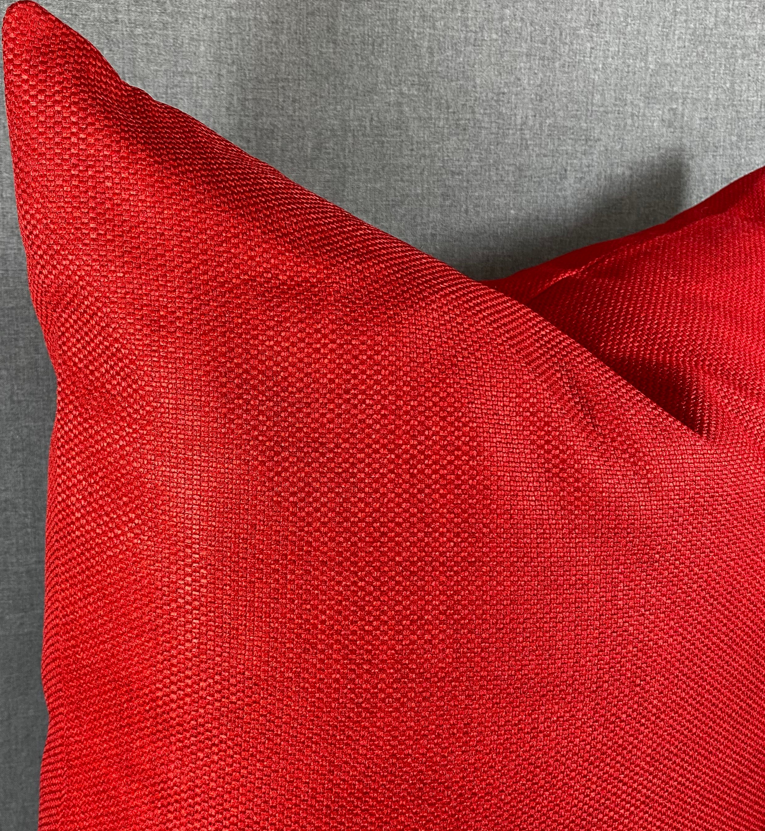 Luxury Pillow - 24" x 24"- Aristocrat Scarlet