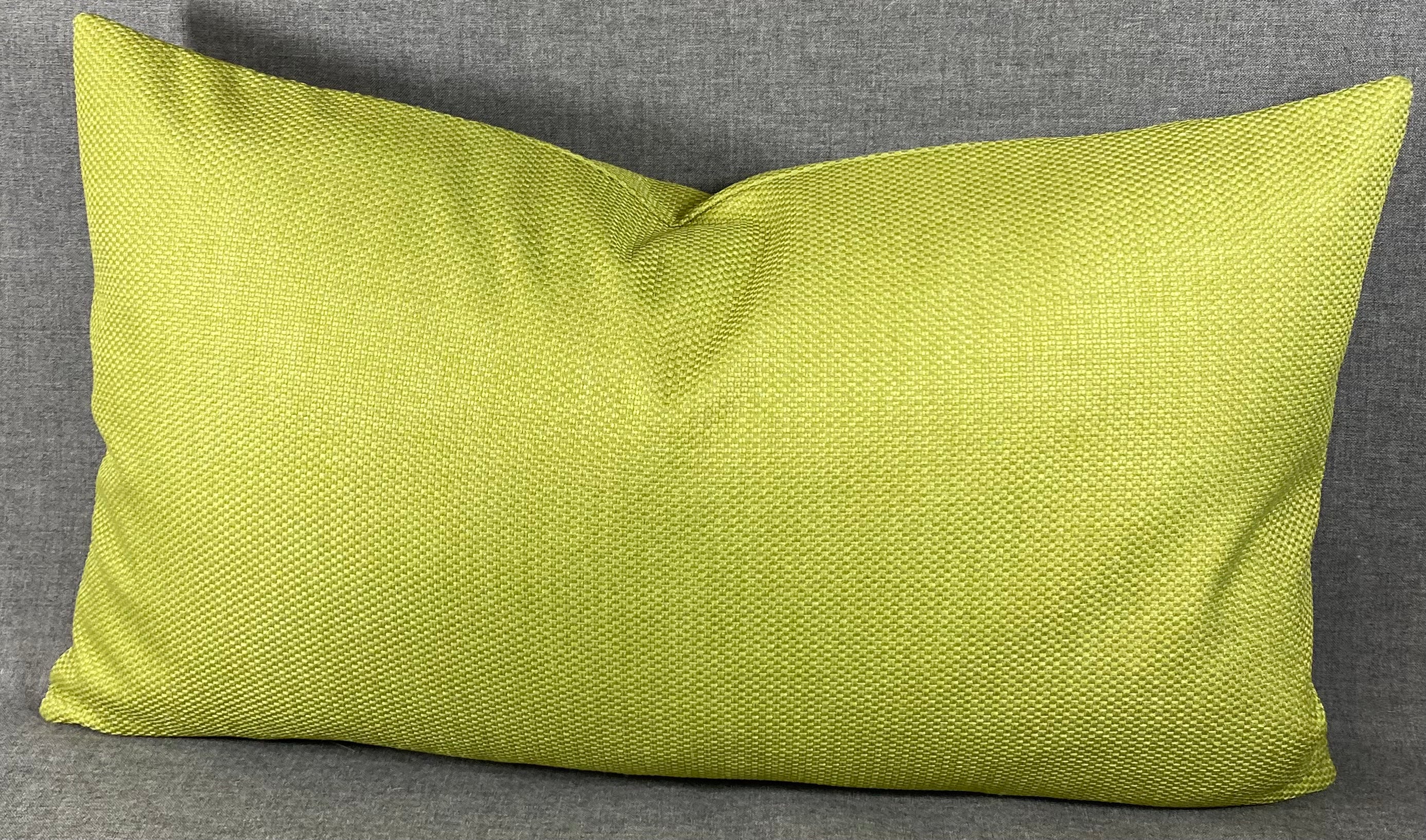 Luxury Lumbar Pillow -  24" x 14"- Tamarisk Lime