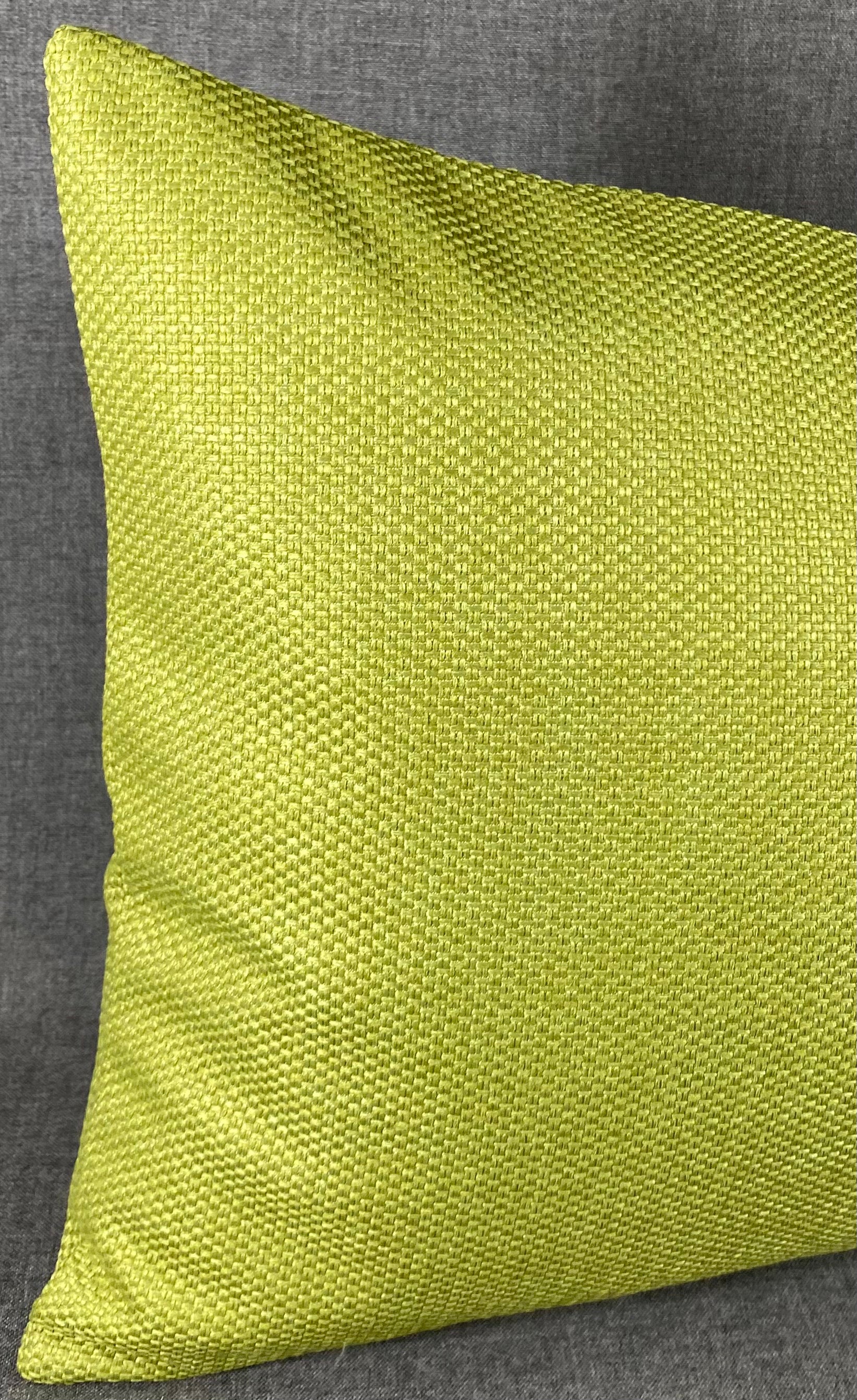 Luxury Lumbar Pillow -  24" x 14"- Tamarisk Lime