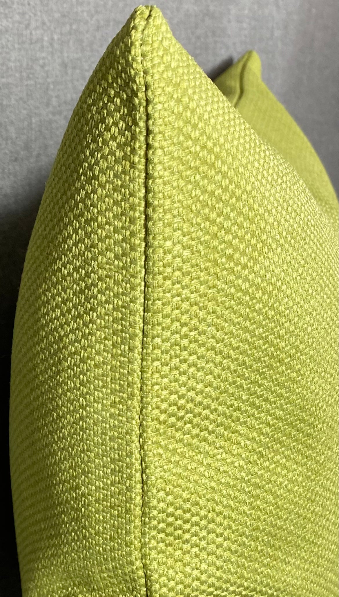 Luxury Lumbar Pillow -  24" x 14"- Tamarisk Lime