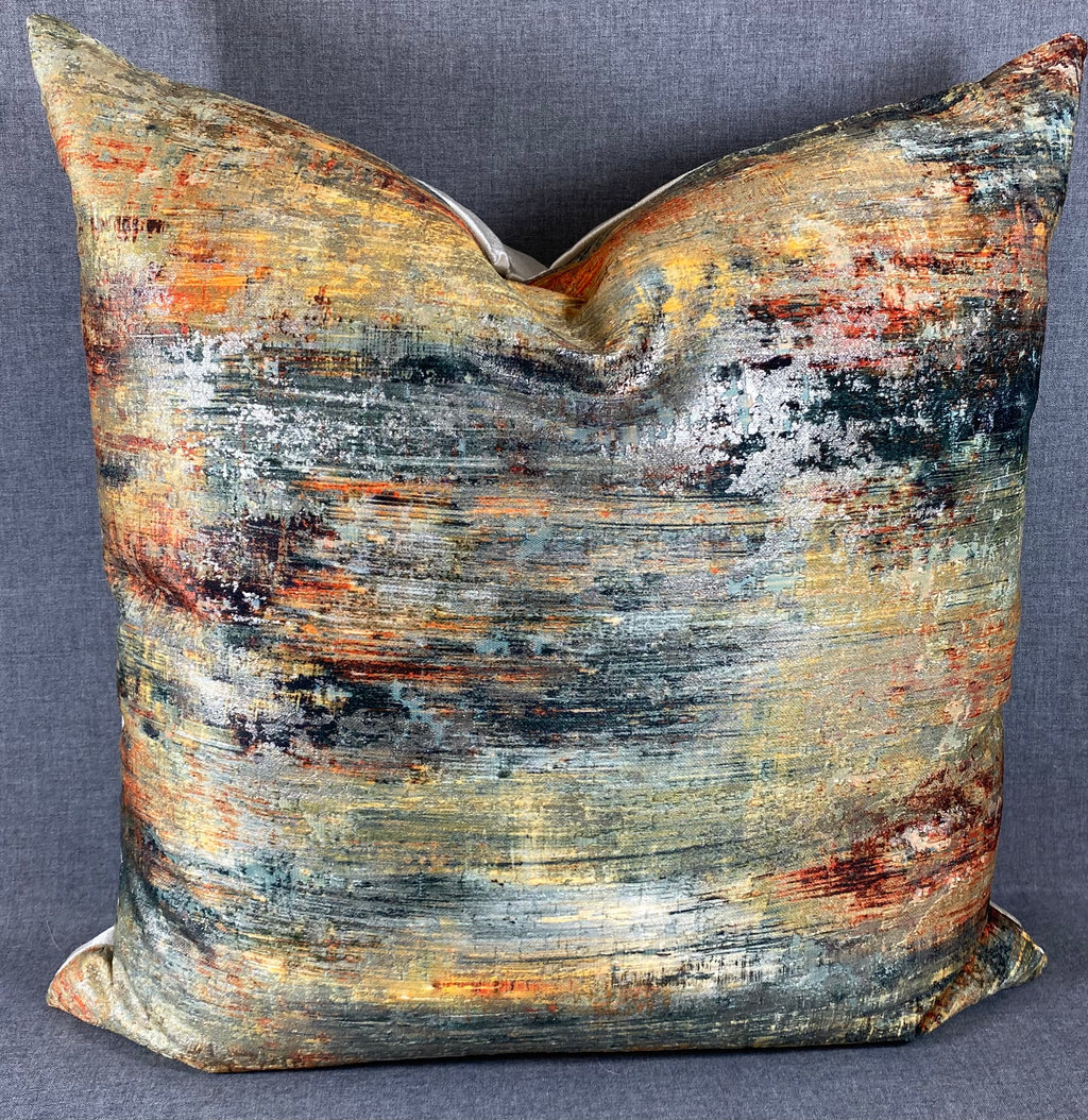 Luxury Pillow - 24" x 24"- Serston Orange