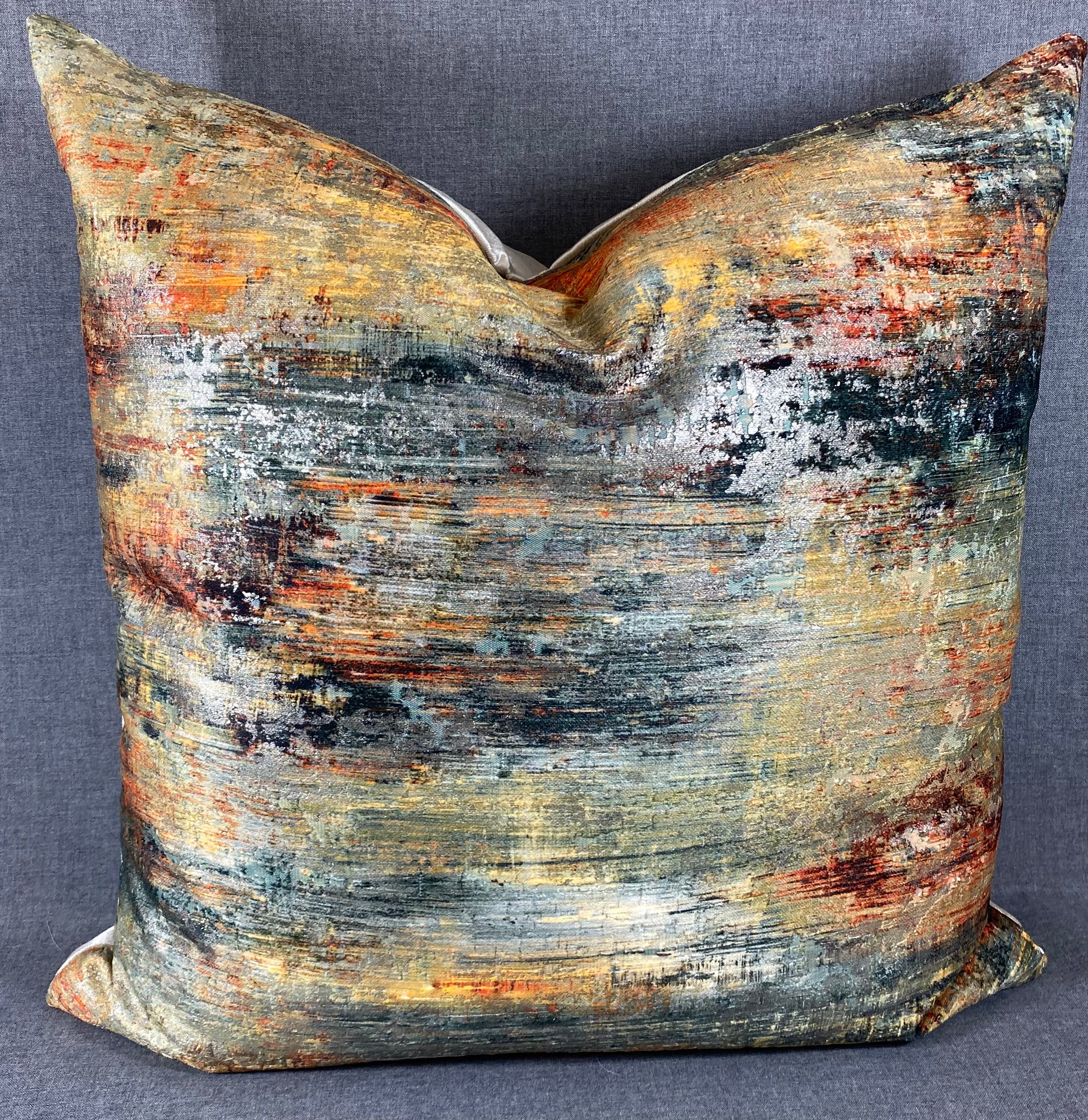 Luxury Pillow - 24" x 24"- Serston Orange