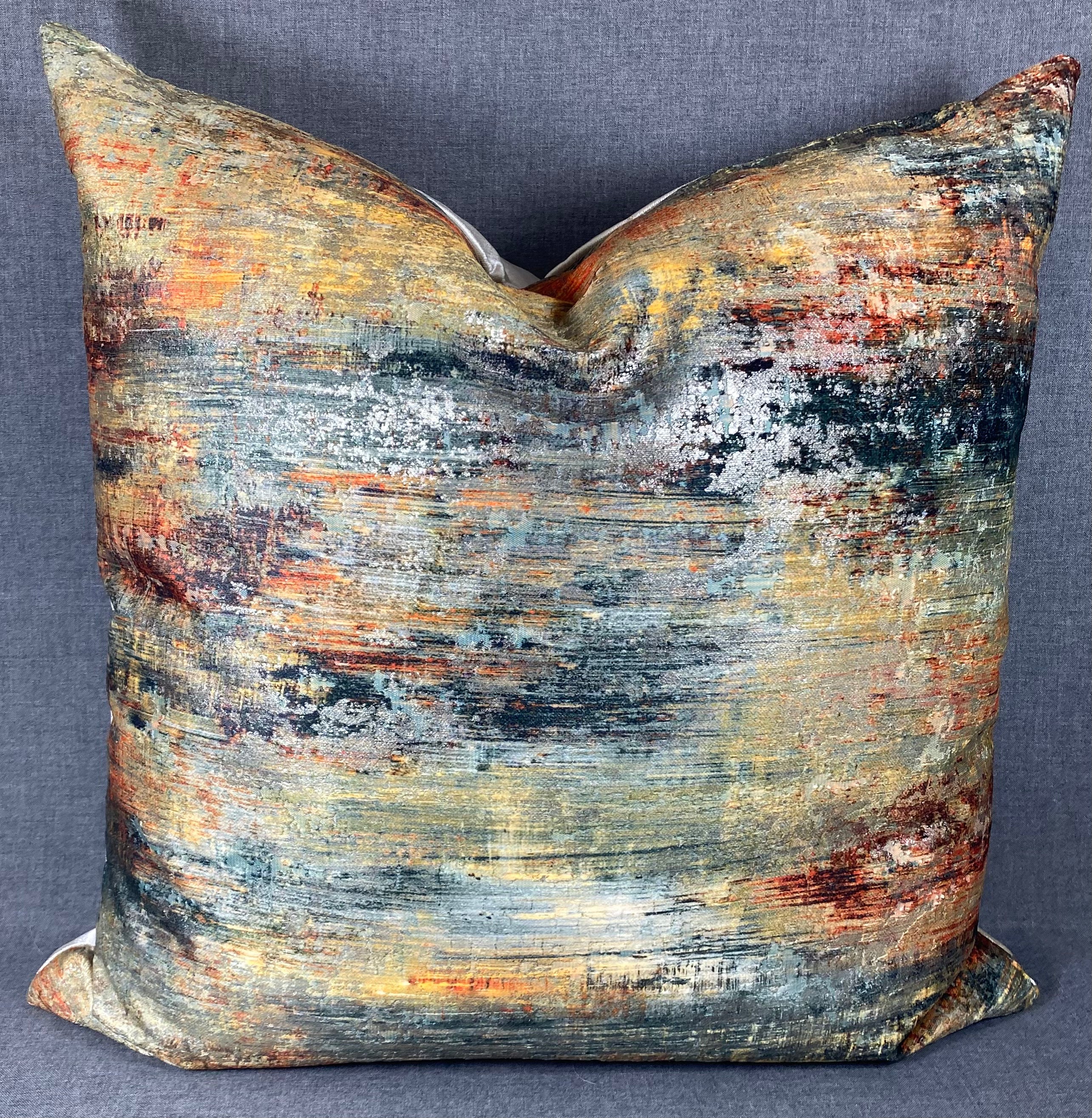 Luxury Pillow - 24" x 24"- Serston Orange