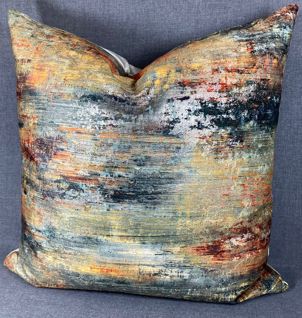 Luxury Pillow - 24" x 24"- Serston Orange