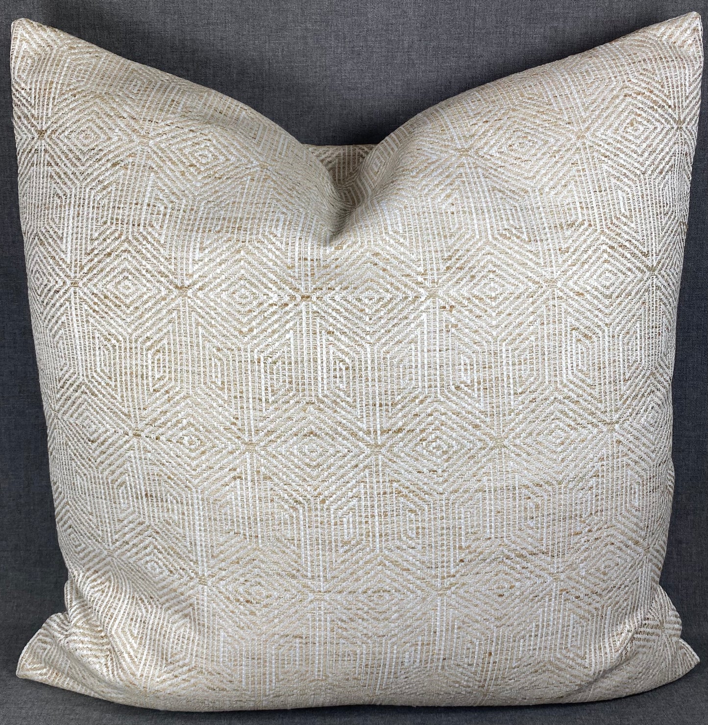 Luxury Pillow -  24" x 24" -  Woven Pecan