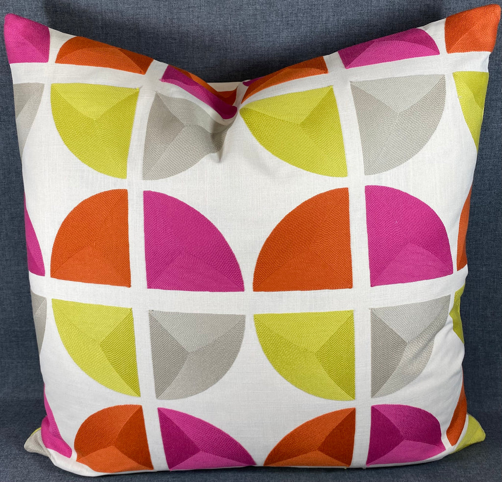 Luxury Pillow - 24” x 24” - Color Splash